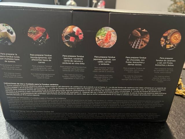 Fondue El Corte Inglés Cerámica sin usar