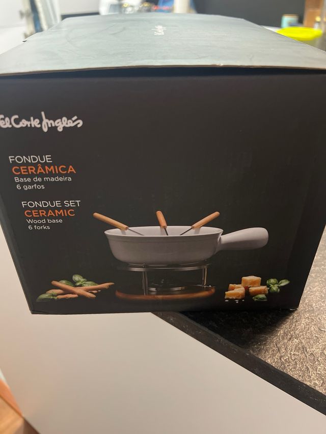 Fondue El Corte Inglés Cerámica sin usar