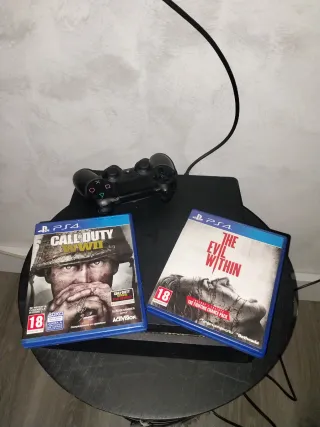 PS4 (PlayStation 4) + 2 Juegos