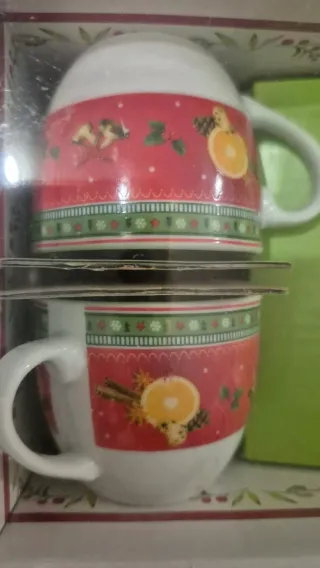 Set tazze e zuccheriera caffè