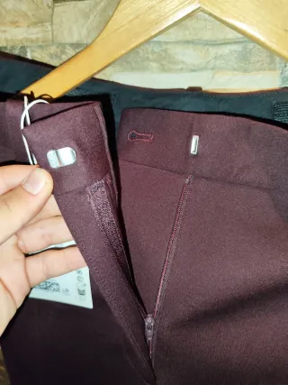 CONJUNTO Traje y pantalón COS (color granate)