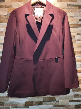 CONJUNTO Traje y pantalón COS (color granate)