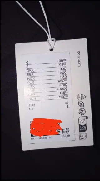 CONJUNTO Traje y pantalón COS (color granate)