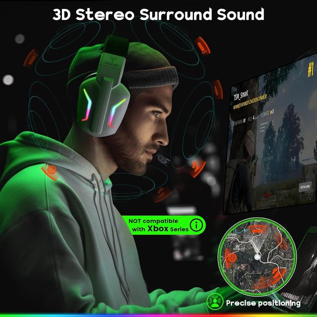 ¡-50%! | Weseary WG1 - Cascos Inalámbricos Blancos