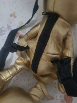 Mochila Mickey Dorada Disney