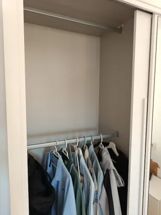 Armario puertas correderas cristal 2m por 150