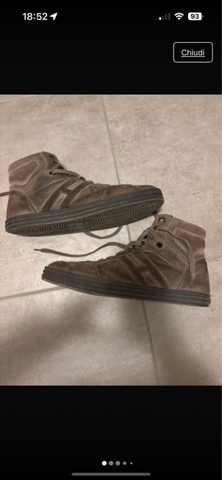 Hogan Rebel scamosciate uomo 43/43.5