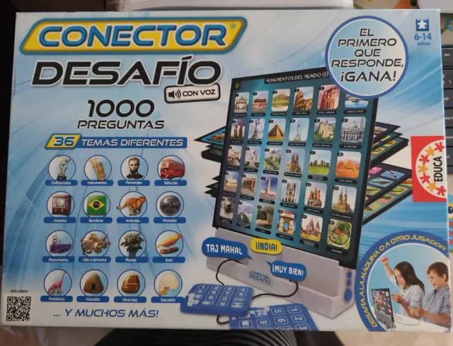 Juego Educa Conector Desafío 1000 Preguntas