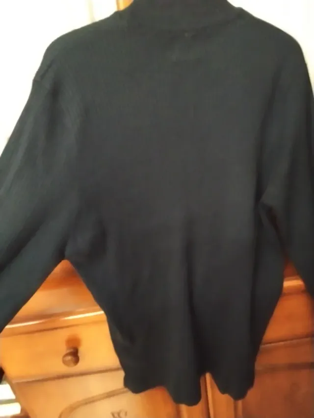 Jersey TRUCCO canalé azul marino