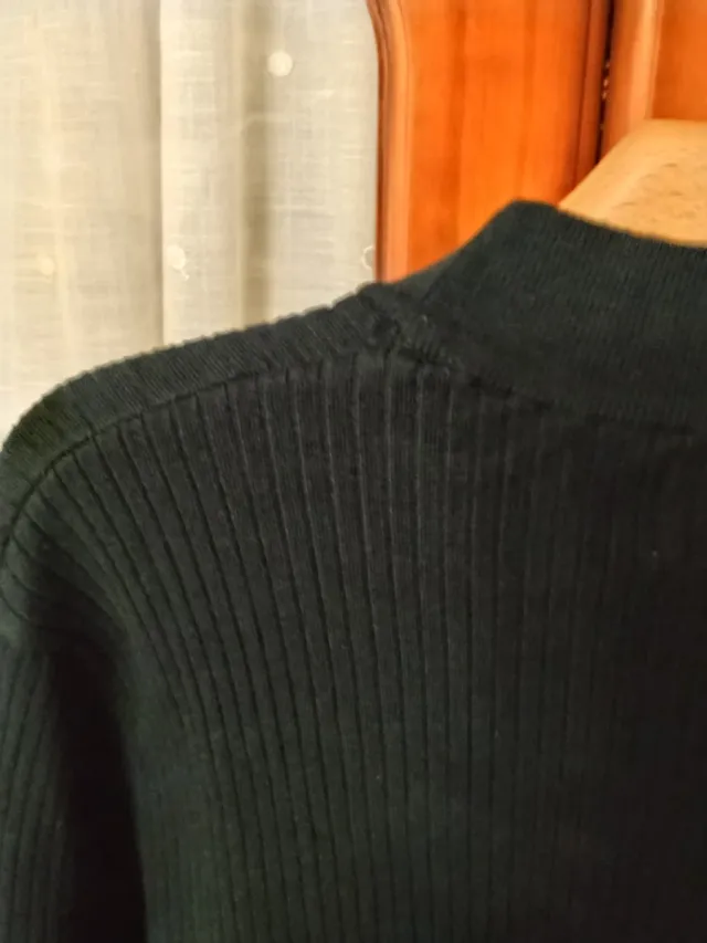 Jersey TRUCCO canalé azul marino