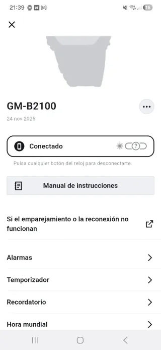 Reloj Casio G-Shock Metal Gris