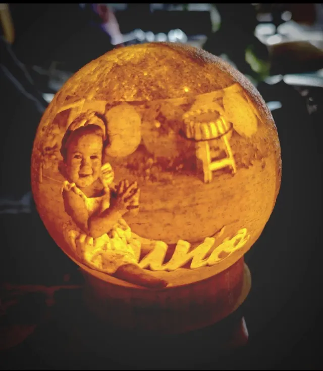 Lámpara LED personalizada con foto