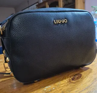 Liu Jo borsa tracolla nera con borchie