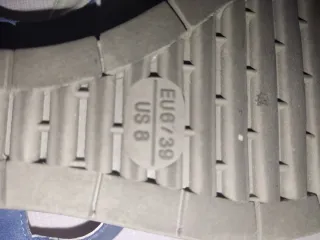 Sandalias azules de cuña para mujer