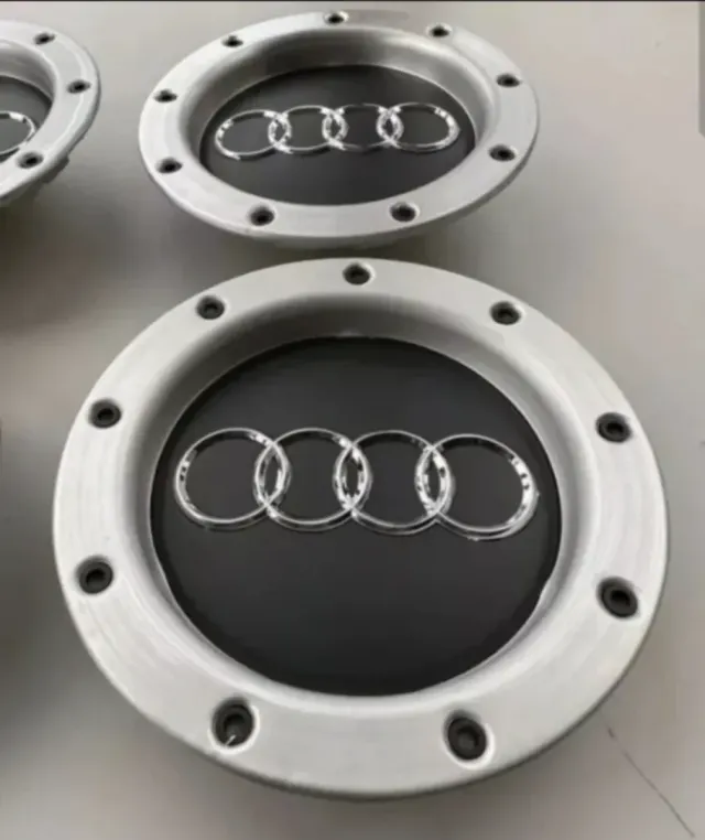 4 CENTROS RUEDA LLANTAS TAPAS BUJE AUDI 8D0601165K