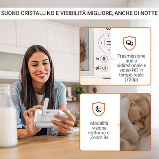 Gigaset BABY 500 Video Baby Monitor 5"