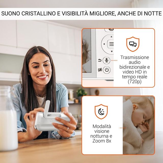 Gigaset BABY 500 Video Baby Monitor 5"