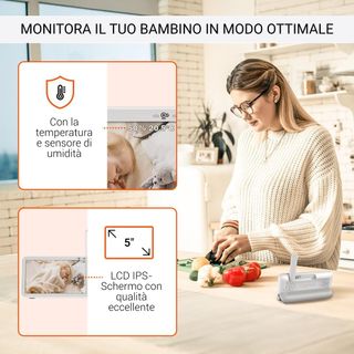 Gigaset BABY 500 Video Baby Monitor 5"