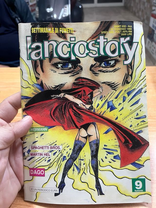 lotto di nove riviste anni 80 90 vintage