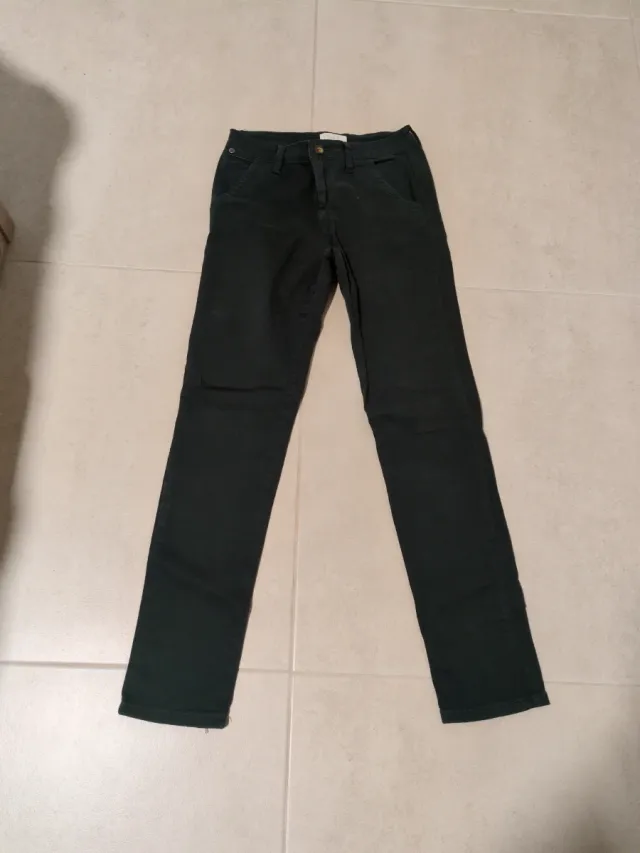 Pantalón CAFE verde oscuro Talla 36