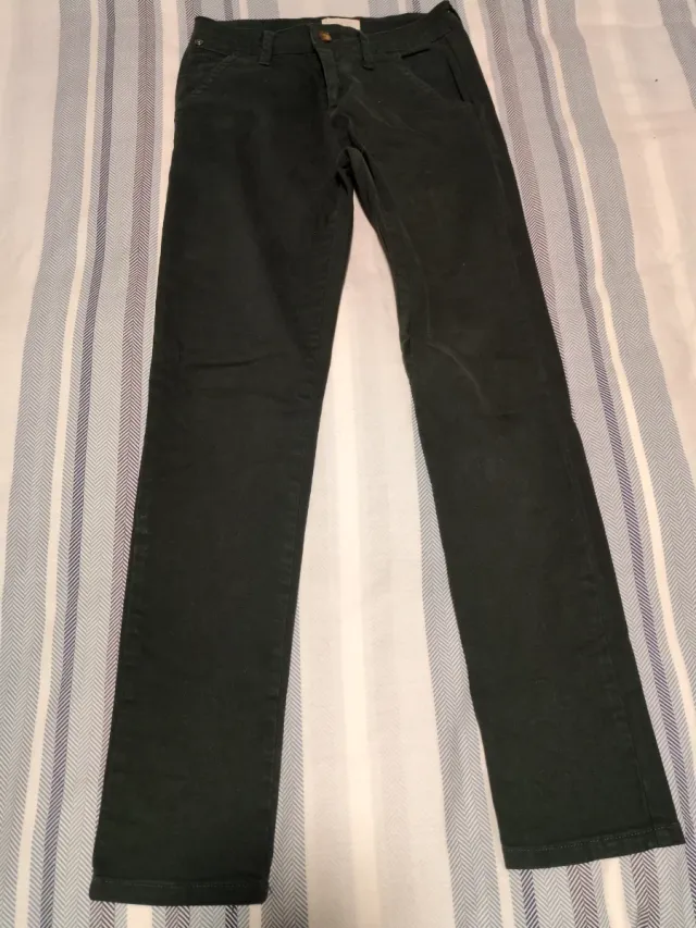 Pantalón CAFE verde oscuro Talla 36