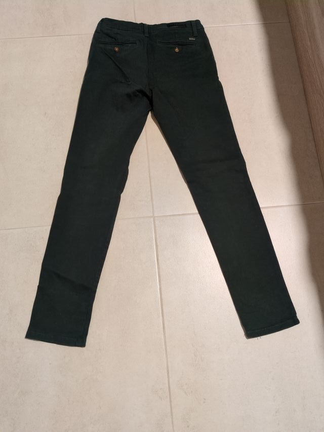 Pantalón CAFE verde oscuro Talla 36