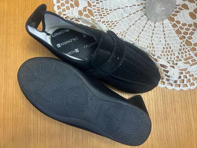 Zapatos ortopédicos CALZAMEDI negros talla 45