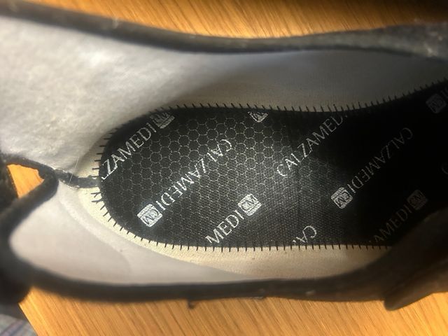 Zapatos ortopédicos CALZAMEDI negros talla 45