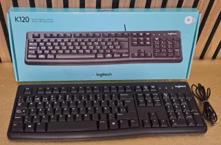 Teclado USB Logitech K120 Negro
