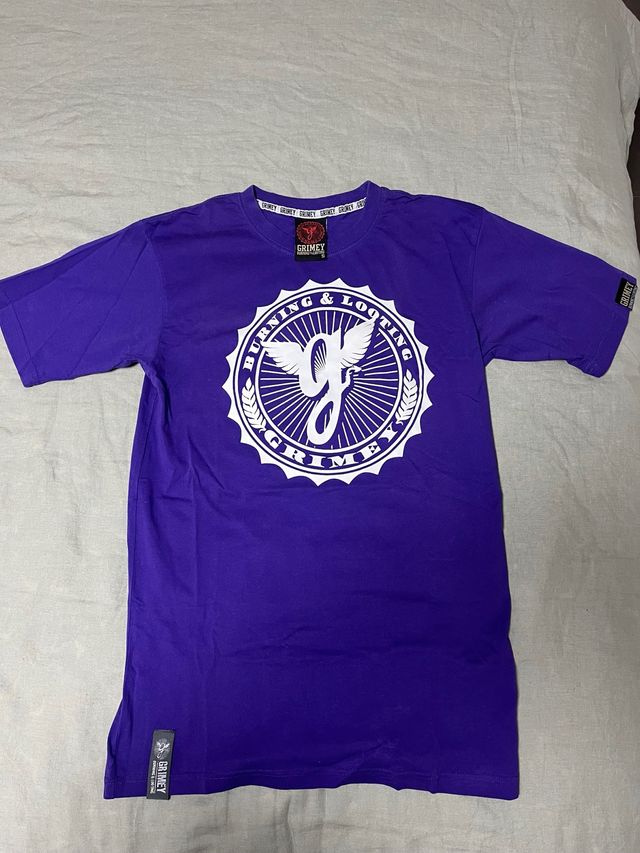 Camiseta Grimey Morada Talla S