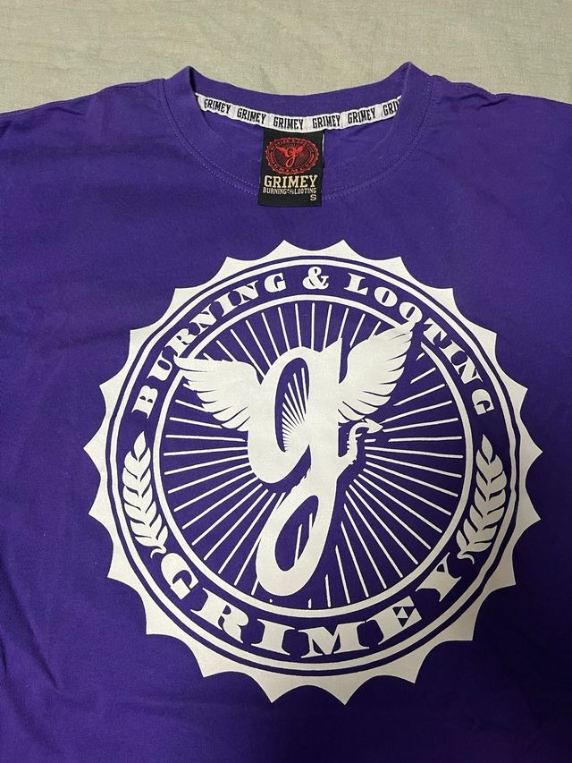 Camiseta Grimey Morada Talla S