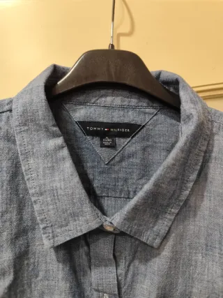 Camicia Tommy Hilfiger Uomo Blu Taglia XL