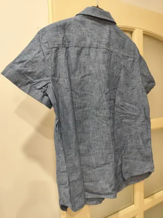 Camicia Tommy Hilfiger Uomo Blu Taglia XL