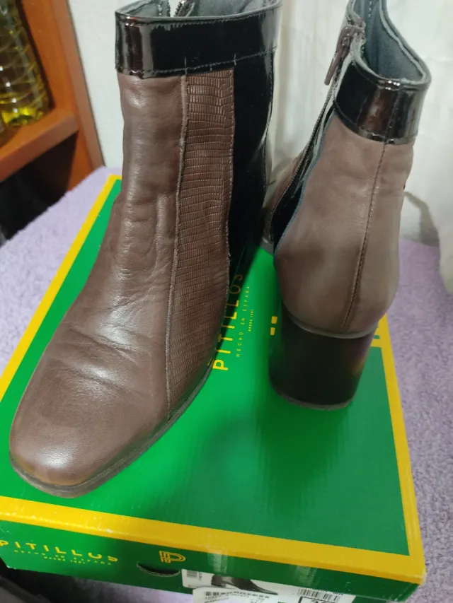 Botas Pitillos Marrones Talla 39,solo una vez