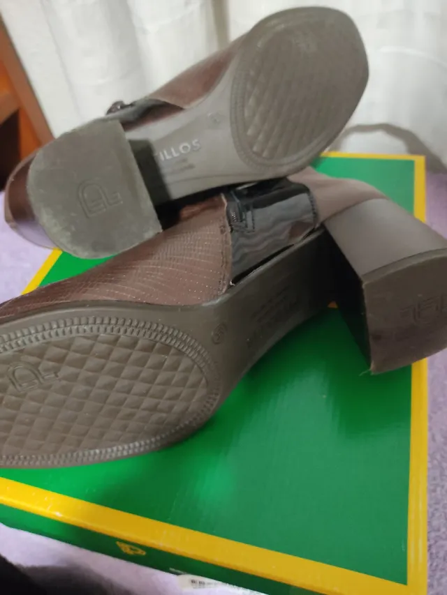 Botas Pitillos Marrones Talla 39,solo una vez