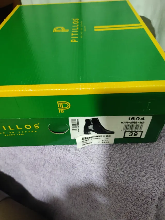 Botas Pitillos Marrones Talla 39,solo una vez