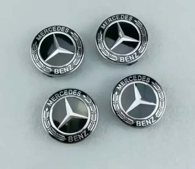 4 TAPABUJES RUEDA LLANTA MERCEDES 75MM A1714000025