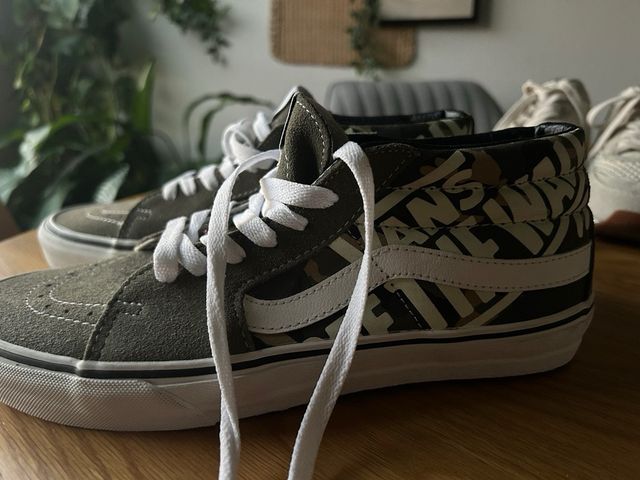 Zapatillas Vans Sk8-Hi Talla 42 Verde