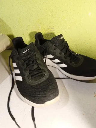 Zapatillas Adidas Cloudfoam Negras Talla 44