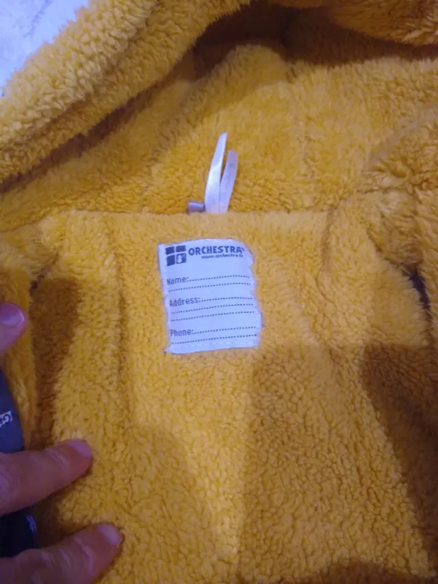 Buzo polar bebé Orchestra talla 6 meses