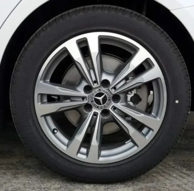 4 TAPACUBOS CENTRO RUEDA LLANTA ORIGINAL MERCEDES