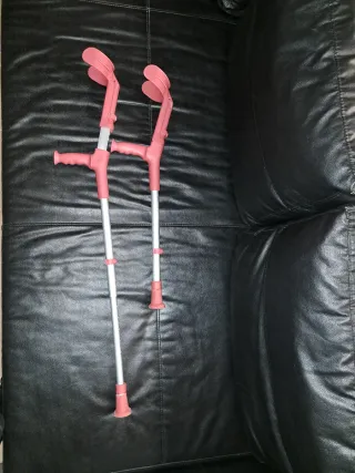 Muletas infantiles regulables (66-96 cm)