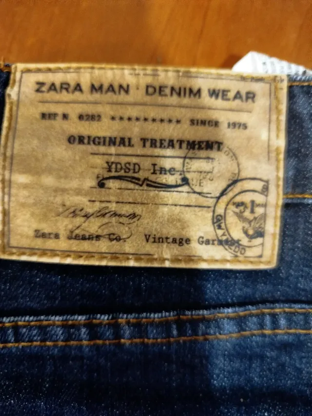 Zara Uomo Jeans Corti Taglia 38