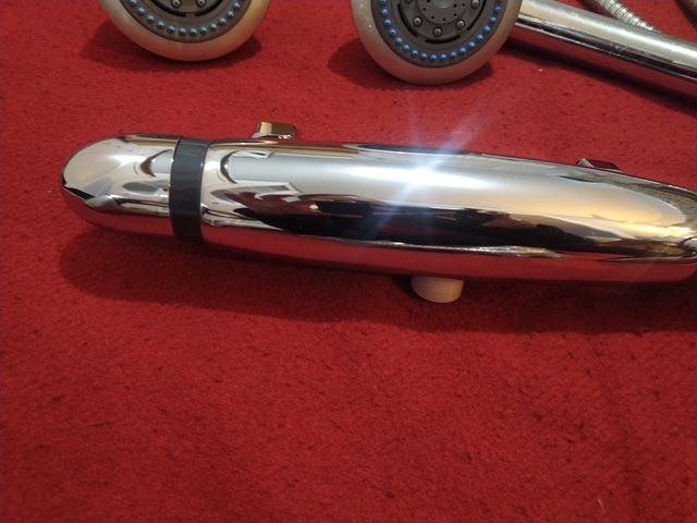 Kit Ducha Termostática Alcachofa y Grifo