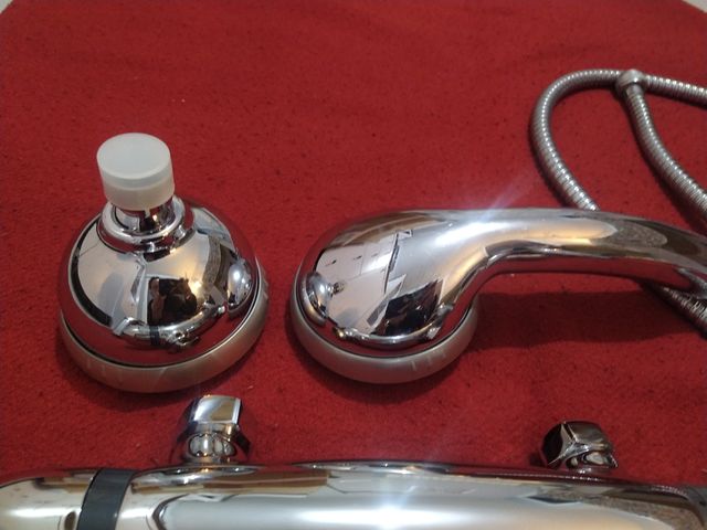 Kit Ducha Termostática Alcachofa y Grifo