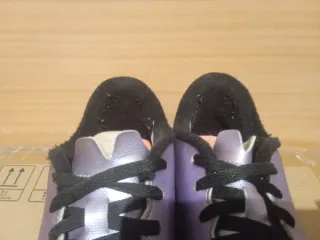 Botas fútbol Nike lila/negro T33