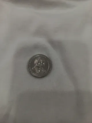 Moneda conmemorativa con retrato