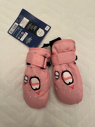 Pantalón y manoplas de nieve para niñ@
