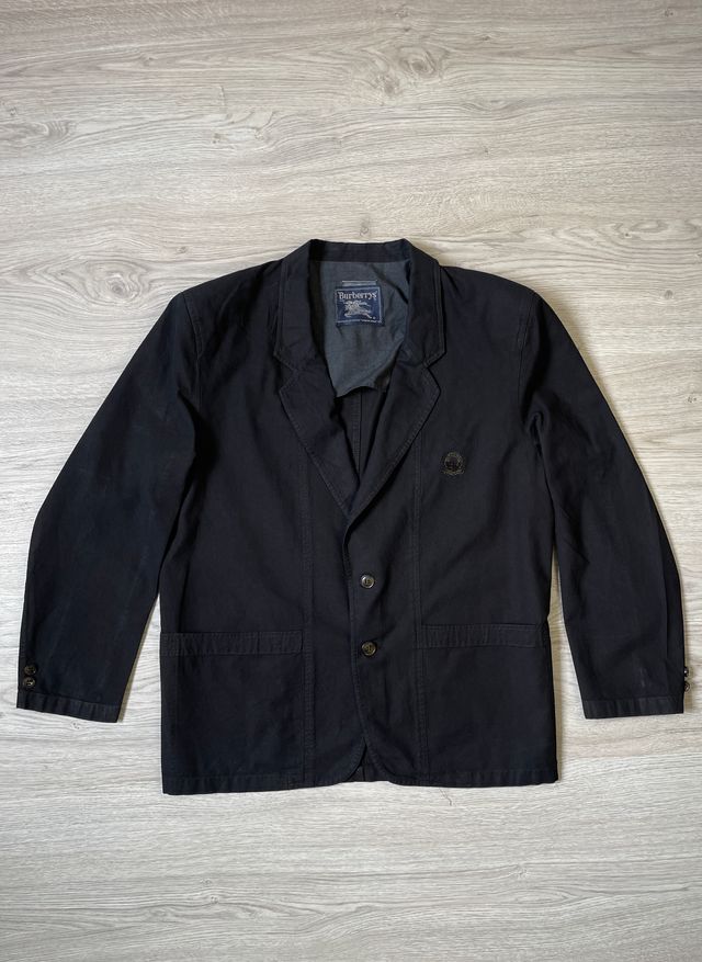 Giacca Blazer Burberry Vintage Nera Originale