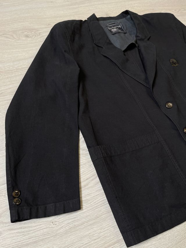 Giacca Blazer Burberry Vintage Nera Originale